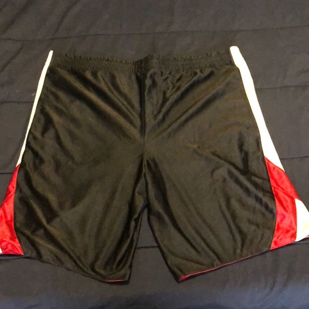 Men’s basketball shorts.